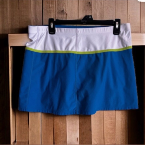 Nike Performance L (12-14) Pullon Skort Golf Tennis Shorts Under Skirt Blue - Picture 2 of 13